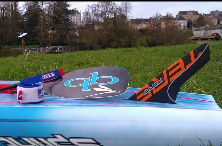 Aileron Sup Race TERE par makani fins - Test de Yannick Bouillon